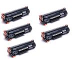 Svm Toner Cartridge For For Printers P1505, P1505N, M1120N, M1522N, M1522Nf (Pack Of 5)
