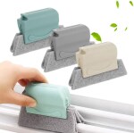 Tallin Window Groove Cleaning Brush Handheld Window Cleaning Tool Brushes with Scouring Pads