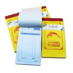 CRAFT WAFT Dolphin Cash Memo, Bill Memo, Credit Memo, Estimate Memo 100 Sheets(100 Printed+100 Plain Leaves) with serial number,Perforated for Shop,Office,Institute (18x11 CM) (5)