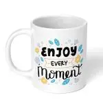 Akipi Retail Enjoy Every Moment Arm225 Ceramic Coffee Mug 11Oz