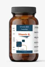 Alka Ayurvedic Pharmacy Vitamin B12 Capsules, 1000 mcg