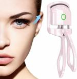 Mapperz Long Lasting Heated Rechargeable Electric Eyelash Curler For Natural Lashes (Random colour )