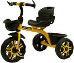 Maanit Tricycle with Dual Storage Basket for Kids|Boys|Girls Age Group 2 to 5 Years TRICYCLE TOKRI Tricycle (Yellow)