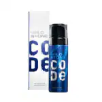 Wild Stone CODE Titanium No Gas Long Lasting Body Perfume Spray for Men, 150ml