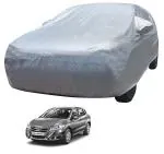 Auto Hub Car Body Cover Compatible with Maruti S-Cross with Mirror Pockets, Triple Stitched, Water Resistant Car Cover, Metallic Silver
