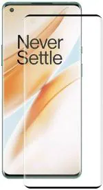 Fabekee Transparent Tempered Glass Curved Screen Protector Guard For Oneplus 8 Pro