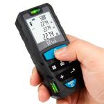 R-TEK Digital Laser Distance Meter, 50 Meters Range, Continuous Measurement, Distance, Volume & Area Measurement (50 Meter)