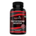 Simply Herbal Testosterone Booster For Men, Strength, Stamina & Muscle Growth Supplement Pack of 1 Incomplete