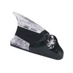 Autoeon Universal Car Auto Wind Power LED Light Shark Fin Antenna Flash Lamp - Black
