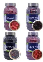 Rivazo International Healthy Berries in Pet Jar Value Combo Pack of 4 (250 Grams Each-Total 1 Kg)