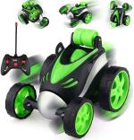 AMAFLIP 360 Degree Rotating Rolling Radio Control Electric Race Car for Kids (36 Months-15 Years)