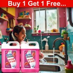 KYARA DREAMS Hand Wash Liquid pink 10Liter Skincare Moisturizing | Antibacterial Formula | 100% Vegan & Paraben Free