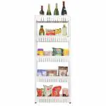 User Choise 5 Layer Storage Organizer Slim Rack Shelf with Wheels