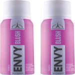 ENVY Blush Deo Combo Deodorant Spray - For Women (240 ml, Pack of 2)