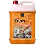 BLISS & BLUSH Dishwash Liquid 5 Liter Orange Fragrance | Natural, Plant Based & Eco-Friendly | Removes Tough Grease