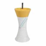 Vardhman Ceramics One Piece Wash Basin Pedestal Free Standing-KOLAN-02