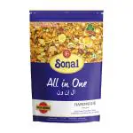 APBI | AP LOGO Sonal All In One | 400Gm | Chabeni Mixed Nuts & Spices | Agarwal Papad Bhujia Industries | No Preservatives | Indian Namkeen All In One Mixture