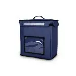 Delivery Champ Polyester Navy Magma Insulated Water Stain Repellent Food Pizza Delivery Bag, 40 L
