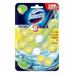 Domestos Power 5 Toilet Blocks Maxi Pack of 5 Blocks Duo Pack Lemon Pack Of 2
