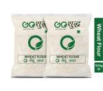 Goshudh Whole Wheat Flour 1 kg (500g X 2 Pack)