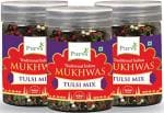Purva Traditional Exotic Tulsi Mix Mukhwas, 300 Gm (Pack Of 3)