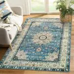 ishro home 3 x 5 Feet 3D Jet Multi Printed Jet Premium Carpet Rug Runner and Carpets for Bedroom/Living