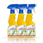 Home-Secure Lizard-Shield Lizard Repellent Spray, Herbal Natural Non-Toxic (840 ML, Pack of 3)