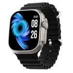 Morden T800 Ultra Biggest Display Smart Watch with Bt Calling Wireless Charge Fitness | Health Tracking, Sports Tracking, Camera & Music Control Smartwatch 9 (Black)