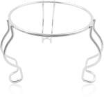 See Inside Matka Kitchen Rack Steel Stainless Steel Kitchen Medium Matka Stand Water Pot Stand for Kitchen