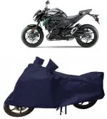 Aamaya Store Blue Two Wheeler Cover For Kawasaki Z800
