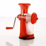 CGK Unlimited Mini Juicer Machine, Juice Maker Machine for Home, Deluxe Fruit & Vegetable Manual Juicer with with Steel Handle(pack of 1)