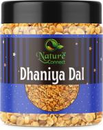 NATURE CONNECT Dhaniya Dal Crispy Roasted Split Coriander Seeds Immediate Energy Booster - 300 g