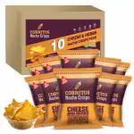 Cornitos Cheese and Herbs Nacho Crisps 55g, Pack of 10, x 55 g