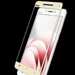 Tech Shield Vivo Y55 Gold Tempered Glass Scratch Resistant Screen Protector