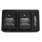 Digitek ENEL 14 Battery and Charger (Combo of 2)