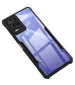 COBERTA Back Cover for Realme Narzo 30 5G Back Cover Case - Black Transparent