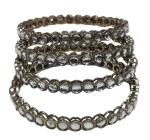 BHAYA JYOTI SALES CORP Beautiful Traditional Stylish Latest Gold Plated Indian Bangles Jewellery (4 pcs)