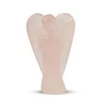 Reiki Crystal Products Natural Rose Quartz Angel Size 2 Inch Approx for Reiki Healing