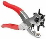 axaka Metal Punch Plier Repair Tool Belt Hole Maker Machine with Multi Tool Manual Hole Puncher
