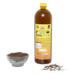 Aditya Neutral Wood Cold Pressed Mustard Oil -1L (Un Refined &Un Filtered Pure Oil)