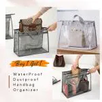 Homeleven Handbag Dust-Proof Cover Moisture Proof Purse Storage Bag Organizer Pack Of 2 - Multicolor