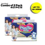MamyPoko Pants Extra Absorb Baby Diapers, XXX-Large (XXXL), 20 Count, 18-35 kg Combo of-2