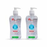 Ultra Safe Shield Gel Instant Hand Sanitizer 500 ml Combo of 2