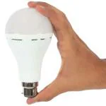 V-Luma Rechargeable LED Bulb 9 Watt| Inverter LED Emergency Bulb| Emergency Charging Light FXP90