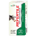 REFIT ANIMAL CARE - Heat and Fertility Bolus for Cows, Buffalo, and Cattle, 10 Bolus Pack of 1, REFERTILE