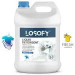LOSOFY Ocen Blue Fregrance Good Quality Front Load Liquid Detergent (Cane of 5 Liter)