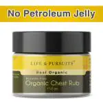 Life & Pursuits Organic Baby Chest Rub For Cough & Cold, Vapor Rub (25gm)
