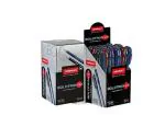 UNOMAX Boldtron 2X 1.0mm Ball Point Pens - Pack of 50 (Black, Blue & Red) | Fast-Flowing Ink, Pocket-Friendly, Budget-Friendly, Ideal for Daily Use and Fine Handwriting