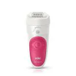 Braun SensoSmart Silk Epil 5-500 Epilator for Women, Pink and White