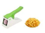 KITCHUB Potato Chipser,Vegetable Cutter French Fries Slicer Chips Chipser Plastic & Stainless Steel |French Fries| Cutters |Potato Chips |Kitchen Gadgets for Kitchen